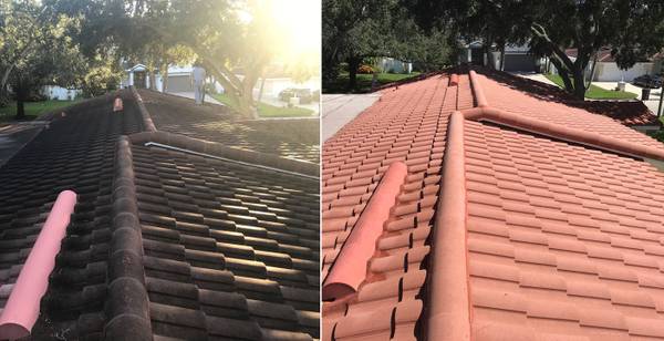 Roof wash lakeland